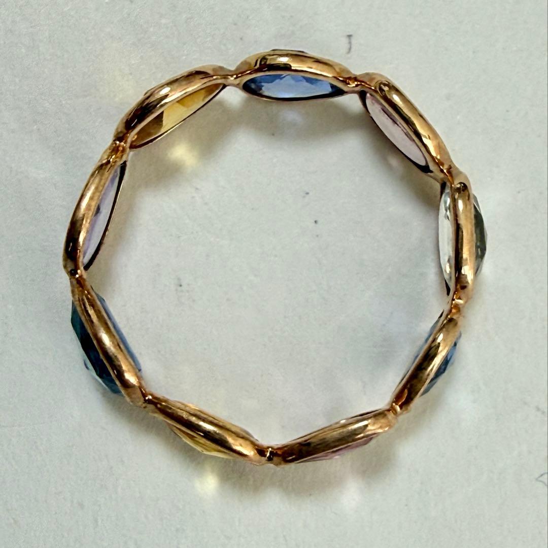 マルチサファイア リング 12号 パーセルジュエリー