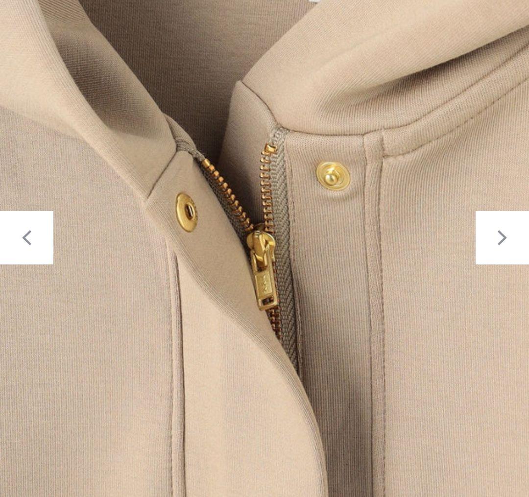 23区【洗える】コットンエアーダンボール ドロスト フーディー