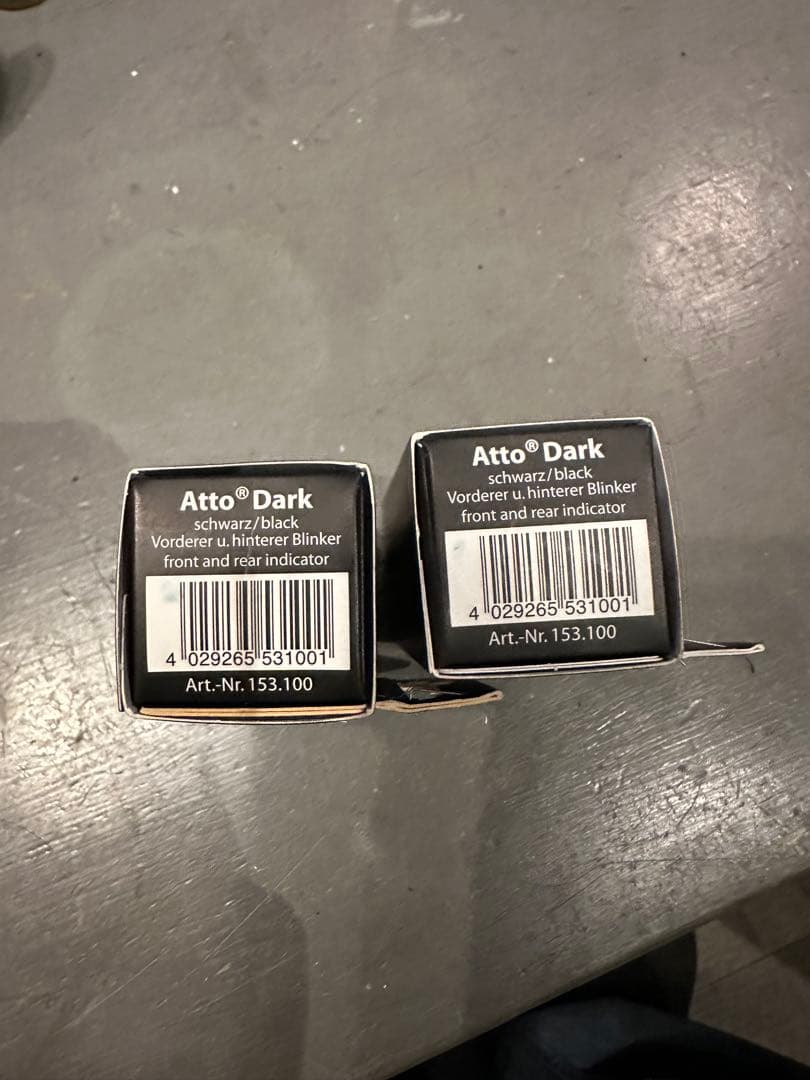 Kellermann Atto Dark 黒 ウインカー　スモークレンズ