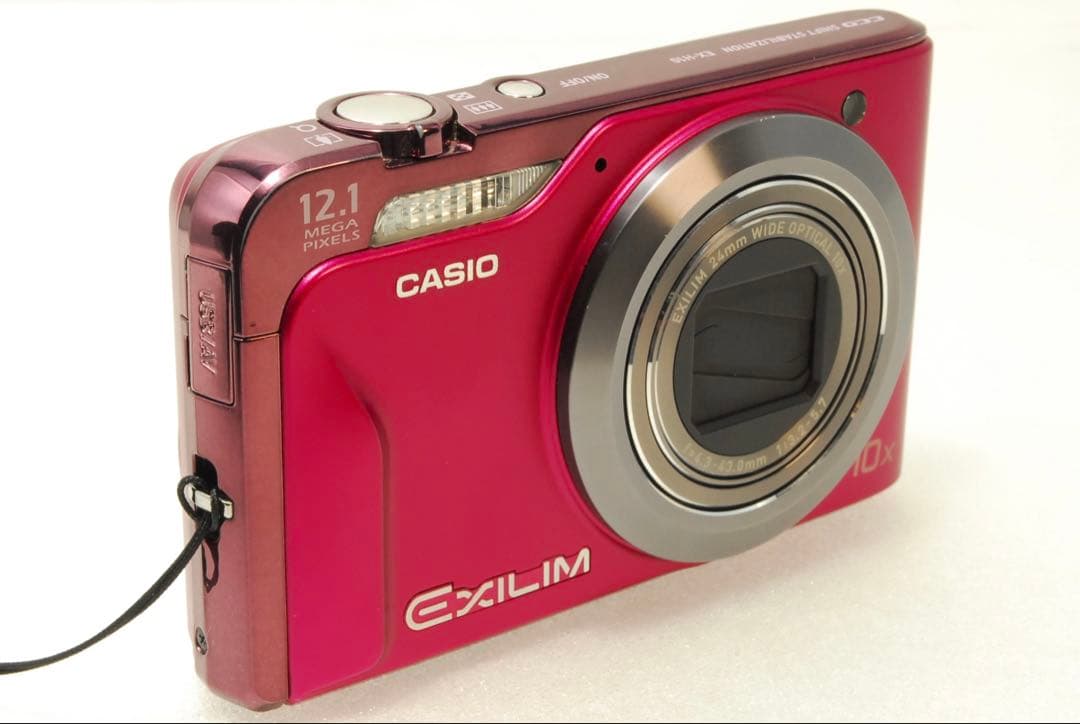CASIO EXILIM EX-H10 ❤️スマホ転送 動作確認済 ピンク カメラ