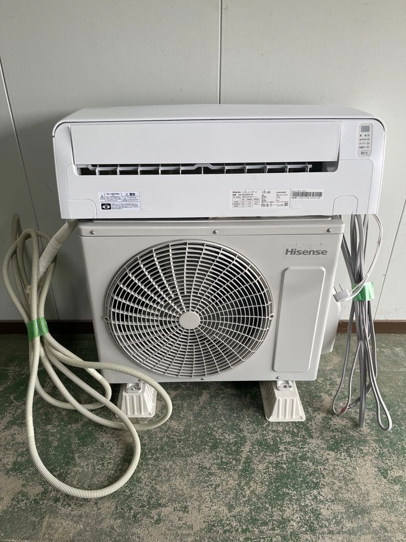 【Hisense】ルームエアコン　2024年製