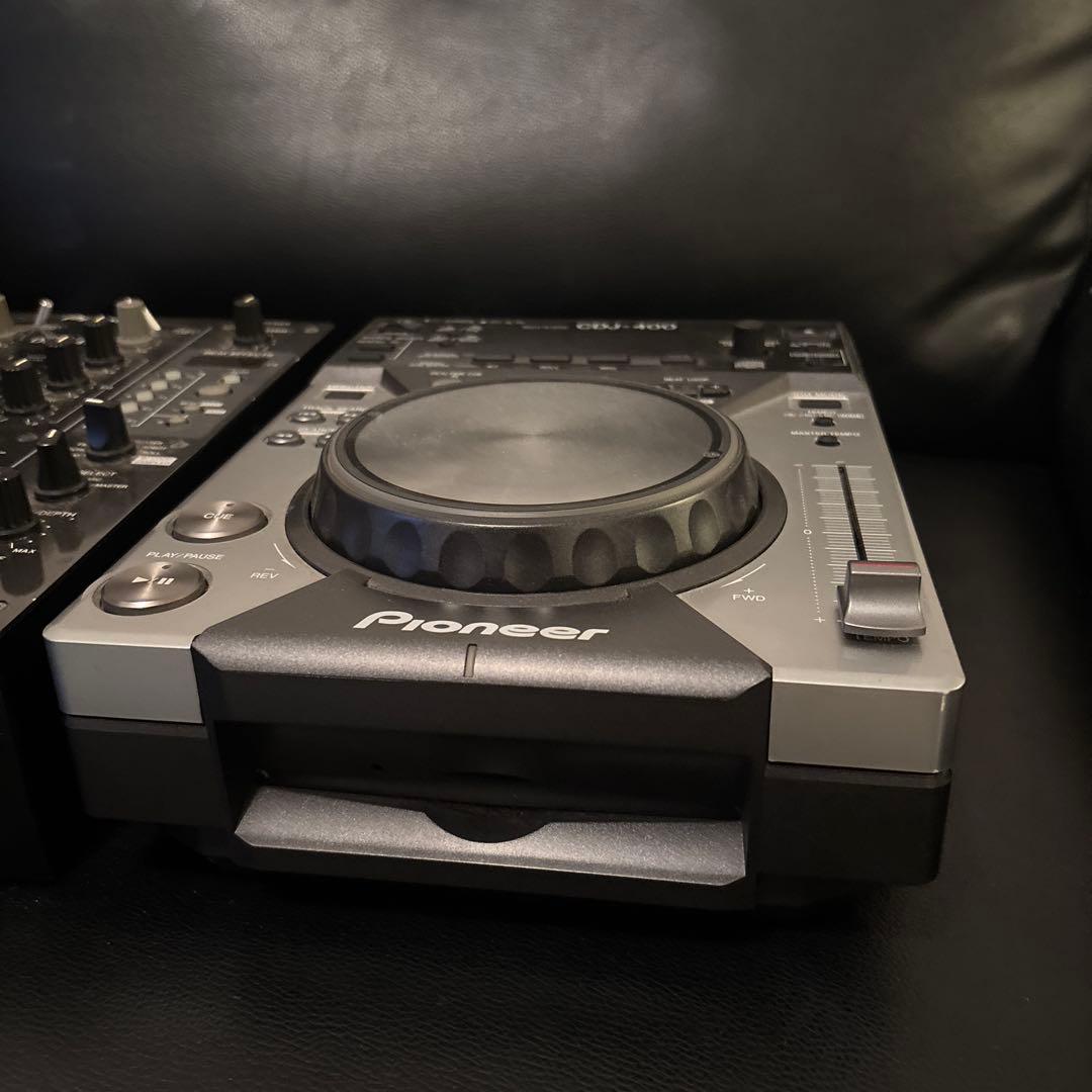 Pioneer パイオニア CDJ-400 & DJM-400 セット