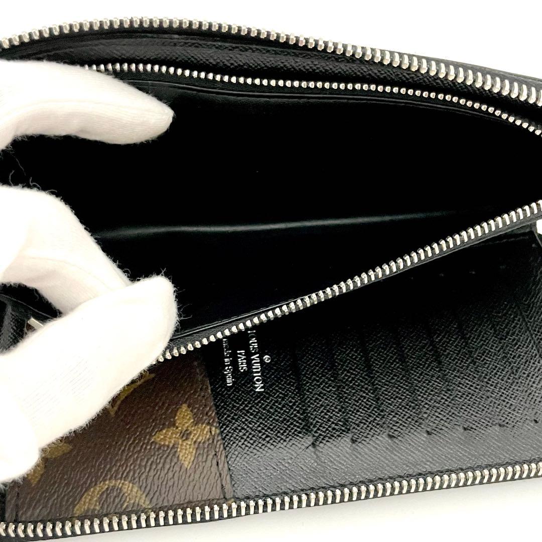 ルイヴィトン ジッピーウォレット ヴェルティカル 長財布 モノグラムマカサー