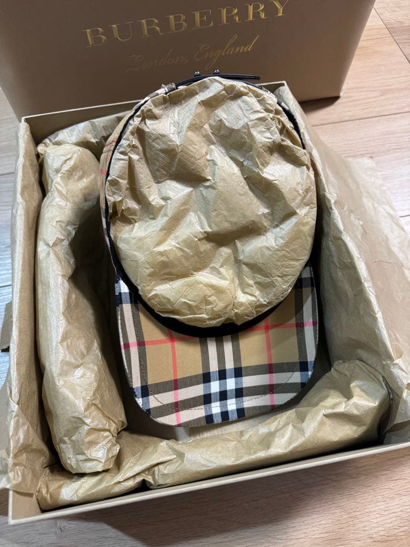 K*す様 【新品未使用】BURBERRY バーバリー　ベースボールキャップ