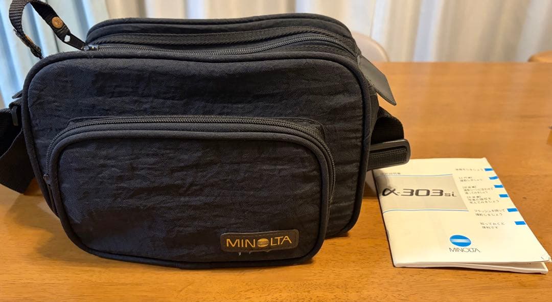 Minolta 一眼レフカメラα-303si Tamronレンズセット