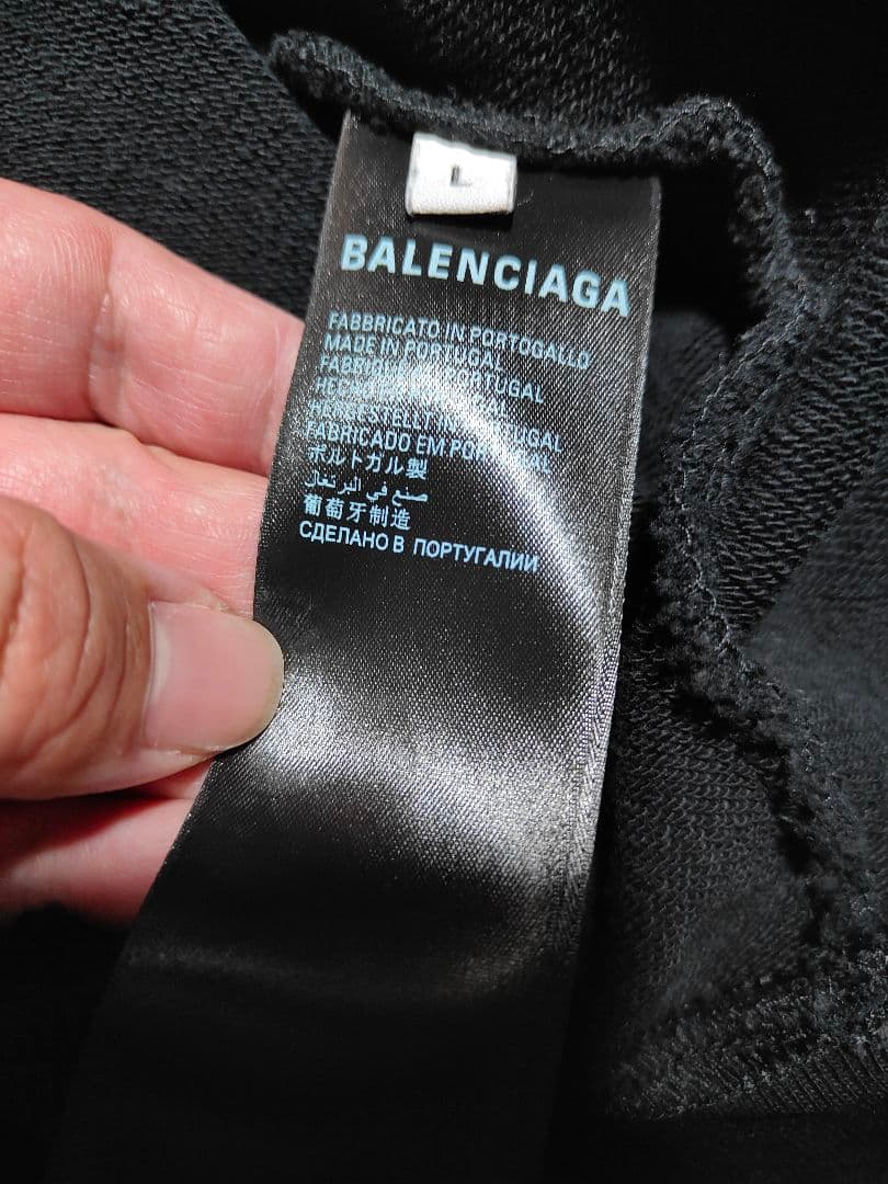 今週迄値下げ価格BALENCIAGA パーカー フーディー L バレンシアガ