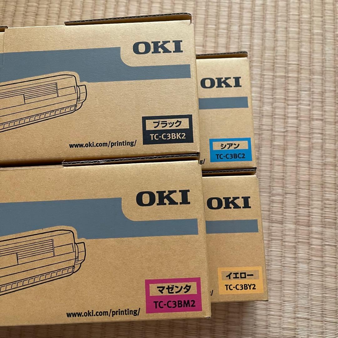 OKI 純正　トナーカートリッジ (大) 4色セット
