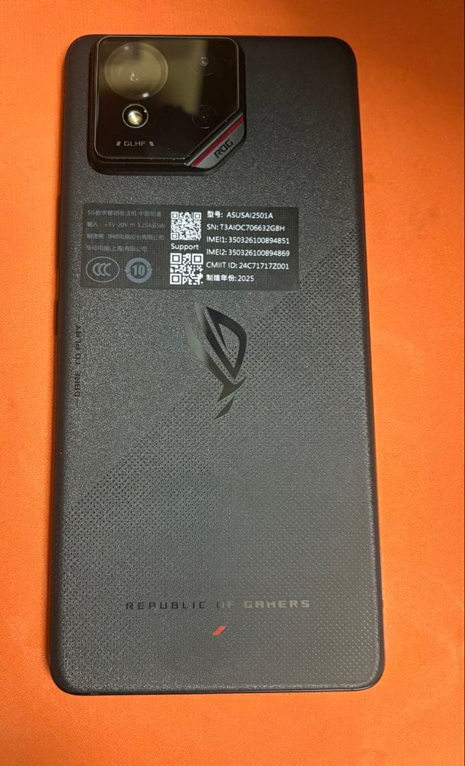 スマートフォン本体 ROG Phone 9