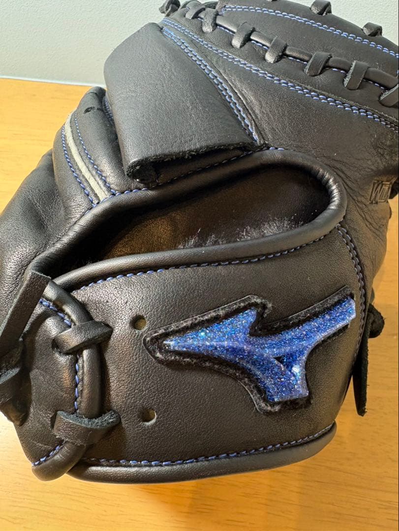 美品 ミズノ MIZUNO ジュニア　軟式用　ウィルドライブ キャッチャーミット