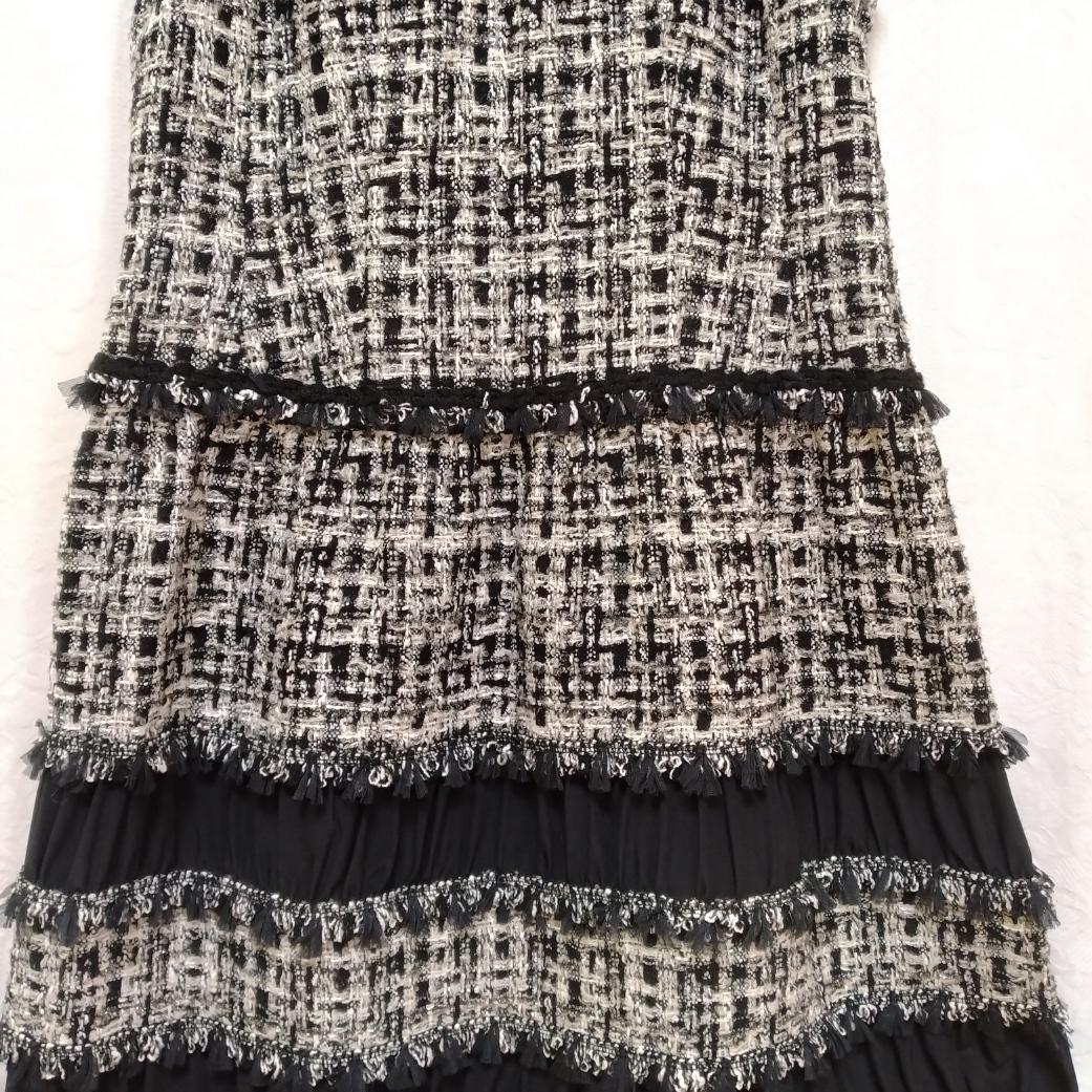 TO BE CHIC 大きいサイズ　ツイードワンピース 44