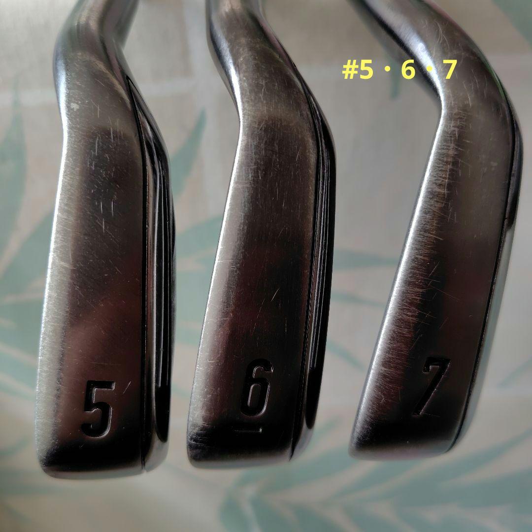 Callaway RAZR X BLACK メンズアイアンセット 6本