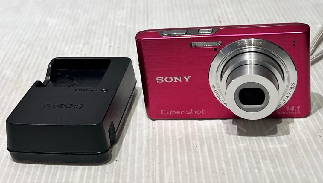SONY ソニー CyberShot DSC-W610 ピンク デジタルカメラ