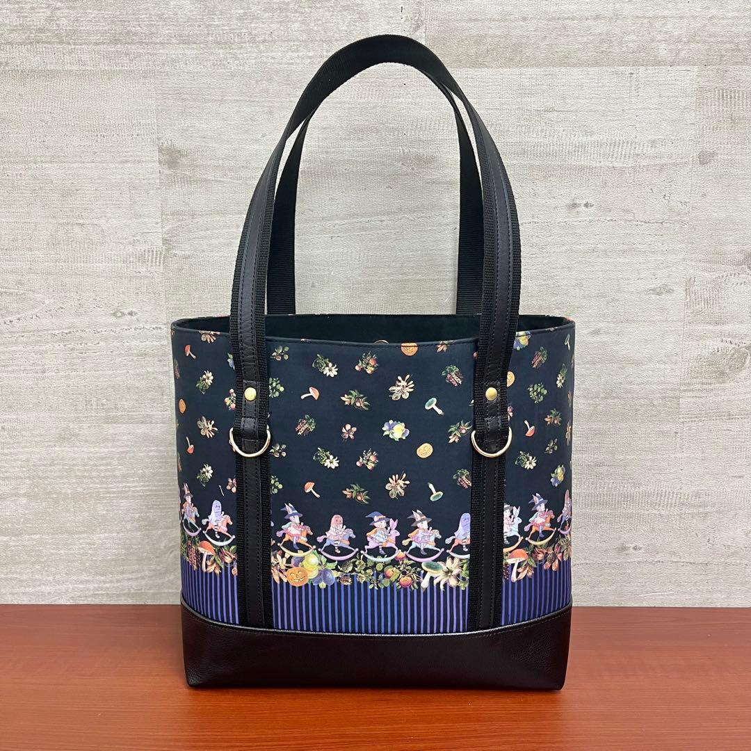 ジョリーフルール　マイリトルテイラー　ハロウィン柄　カジュアルトート＆ポーチ⑥