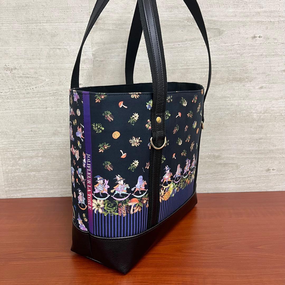 ジョリーフルール　マイリトルテイラー　ハロウィン柄　カジュアルトート＆ポーチ⑥