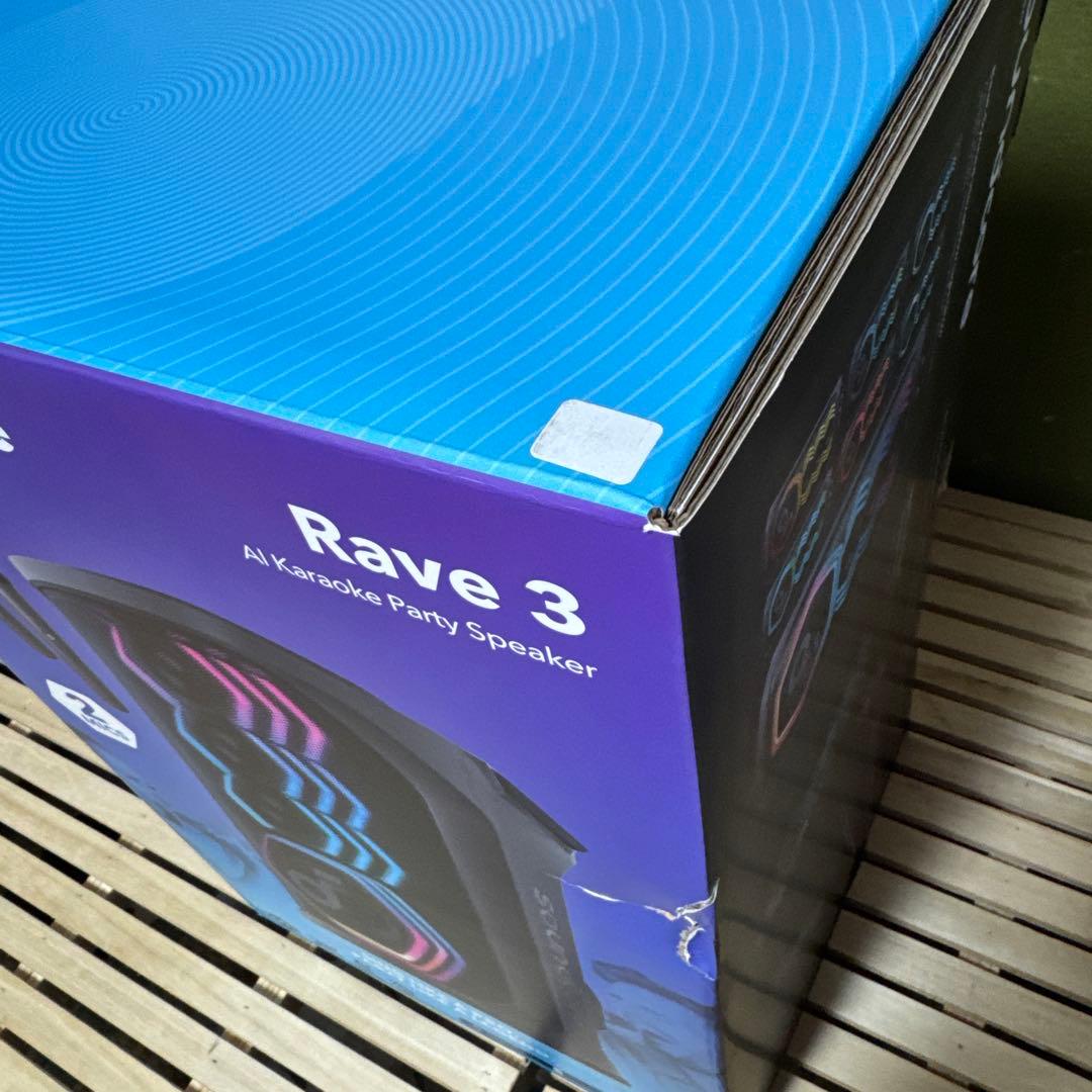 新品未開封品Anker Soundcore Rave 3（箱ダメージあり）