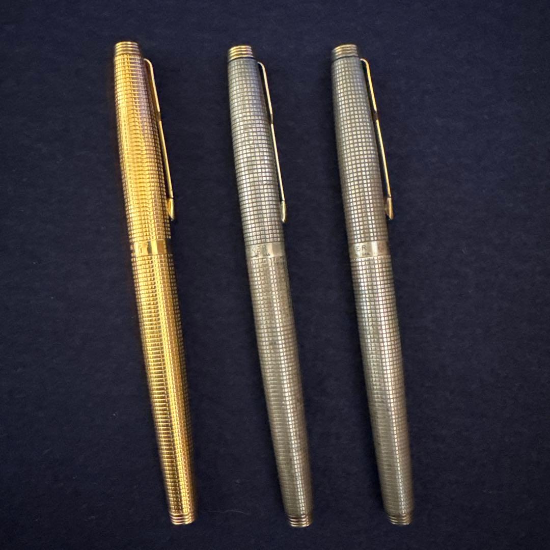 Parker 万年筆　ボールペン　14K sterling