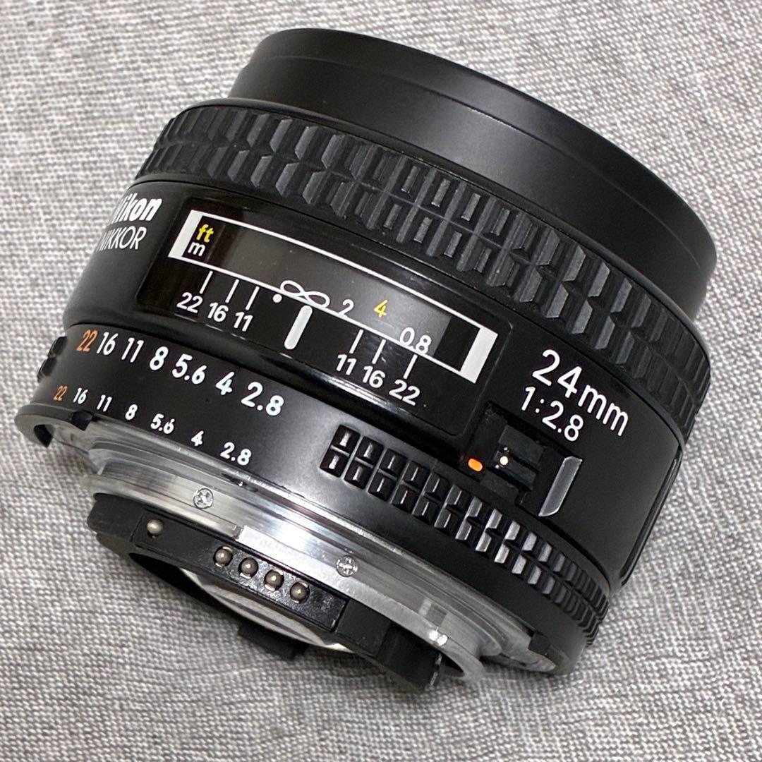 ⭐️美品⭐️ニコン Nikon AF NIKKOR 24mm f2.8単焦点レンズ