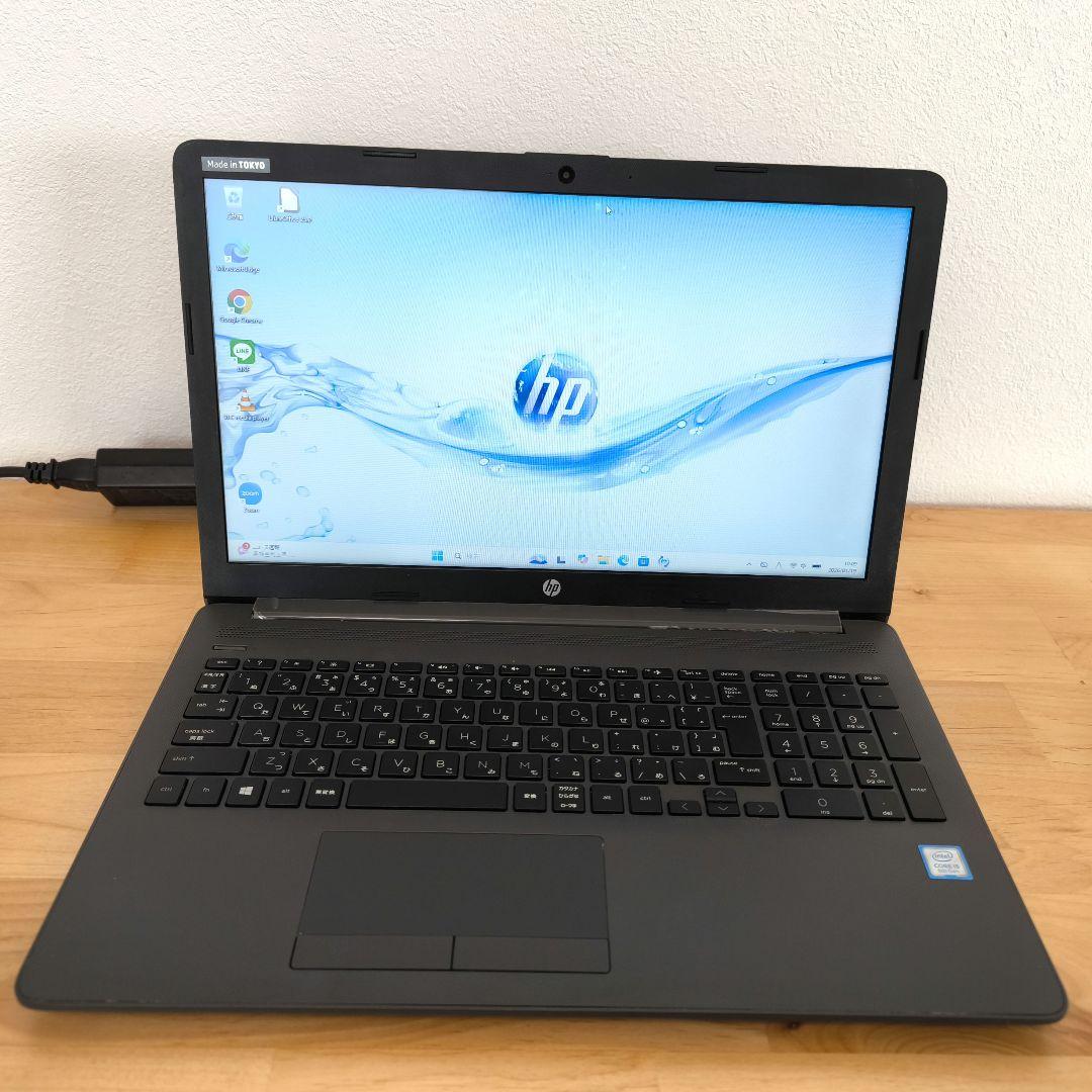 HP 15.6型 ノートパソコン│Corei5第8世代・ Win11│DVD