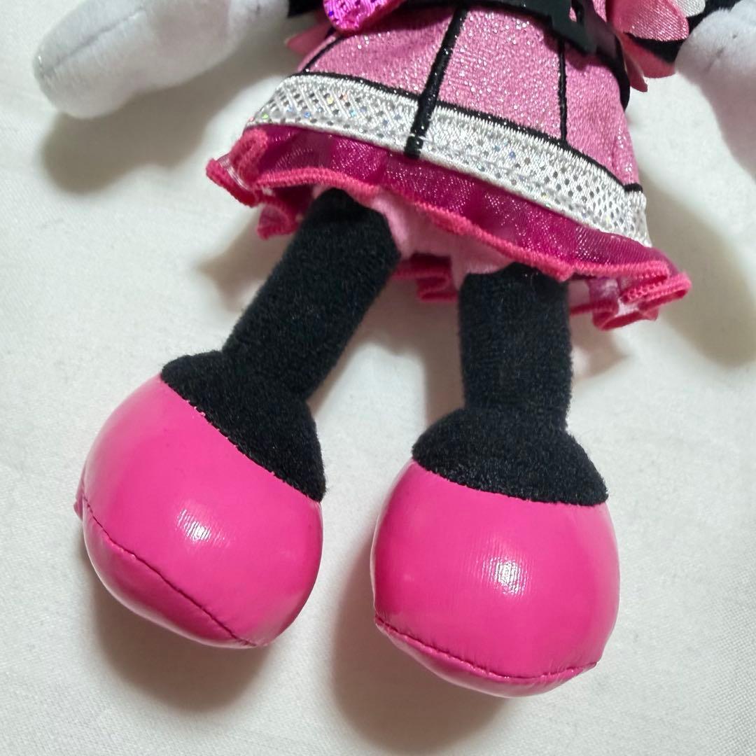 【新品・タグ付き】ディズニー クラブマウスビート ミニー ぬいぐるみバッジ