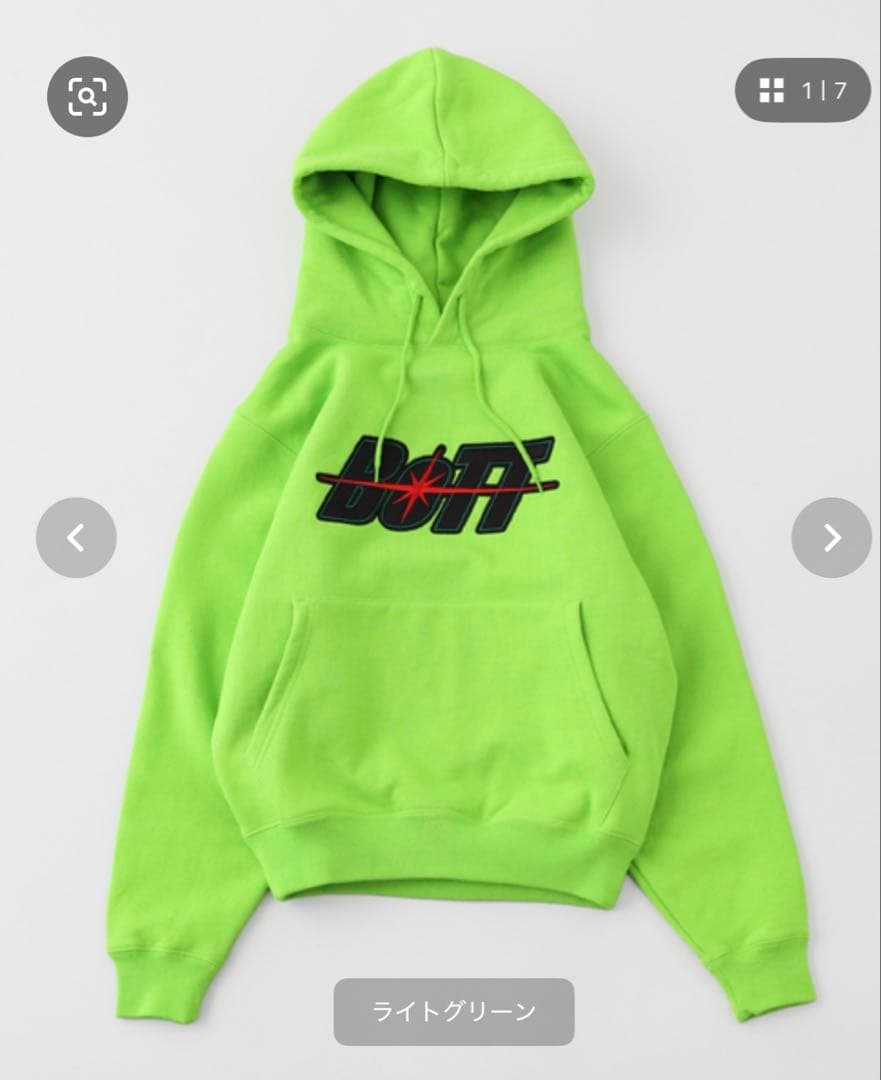 【新品】BoTT / ボット SPACE LOGO HOODIE パーカー