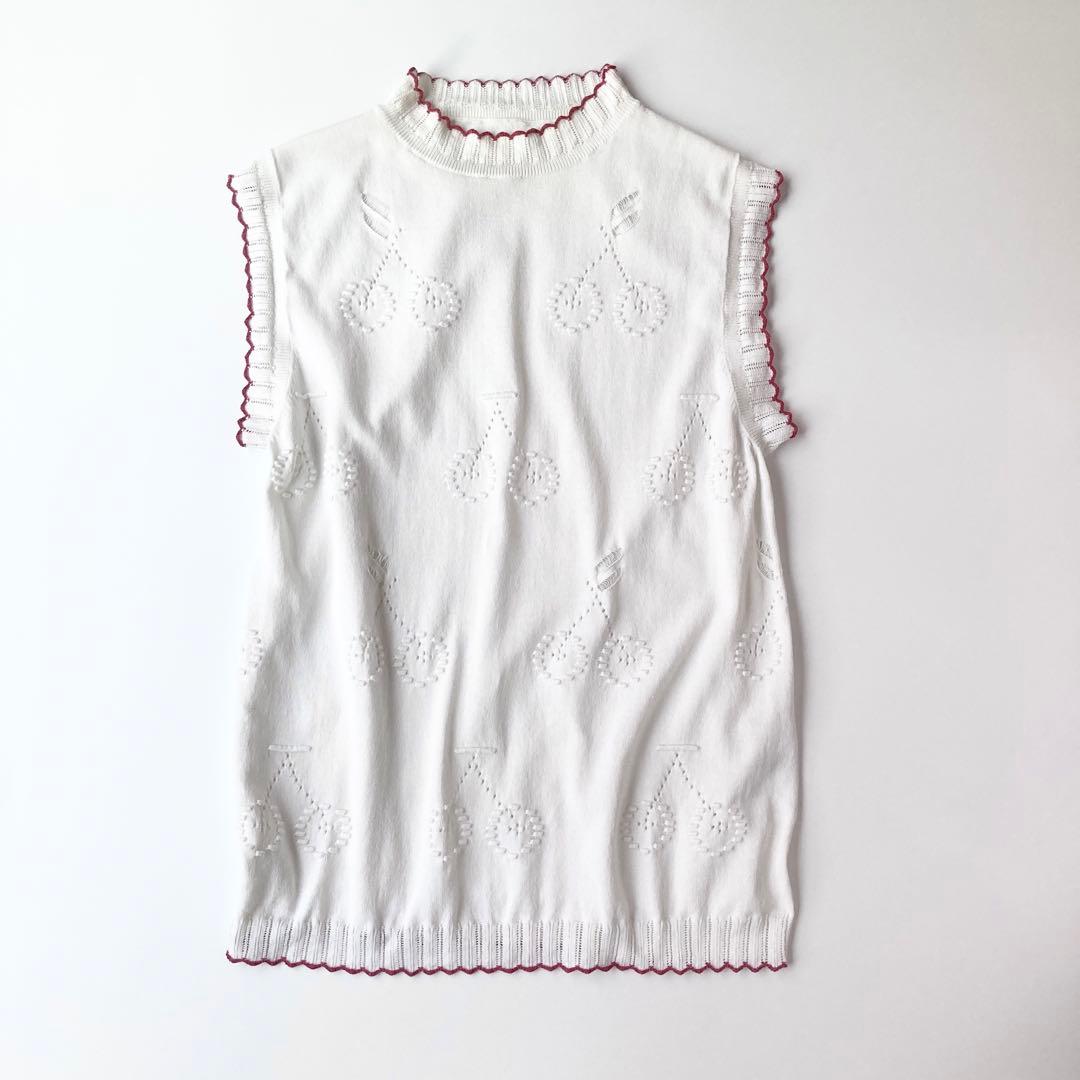 MUVEIL ミュベール サマーニット トップス mame ロンハーマン