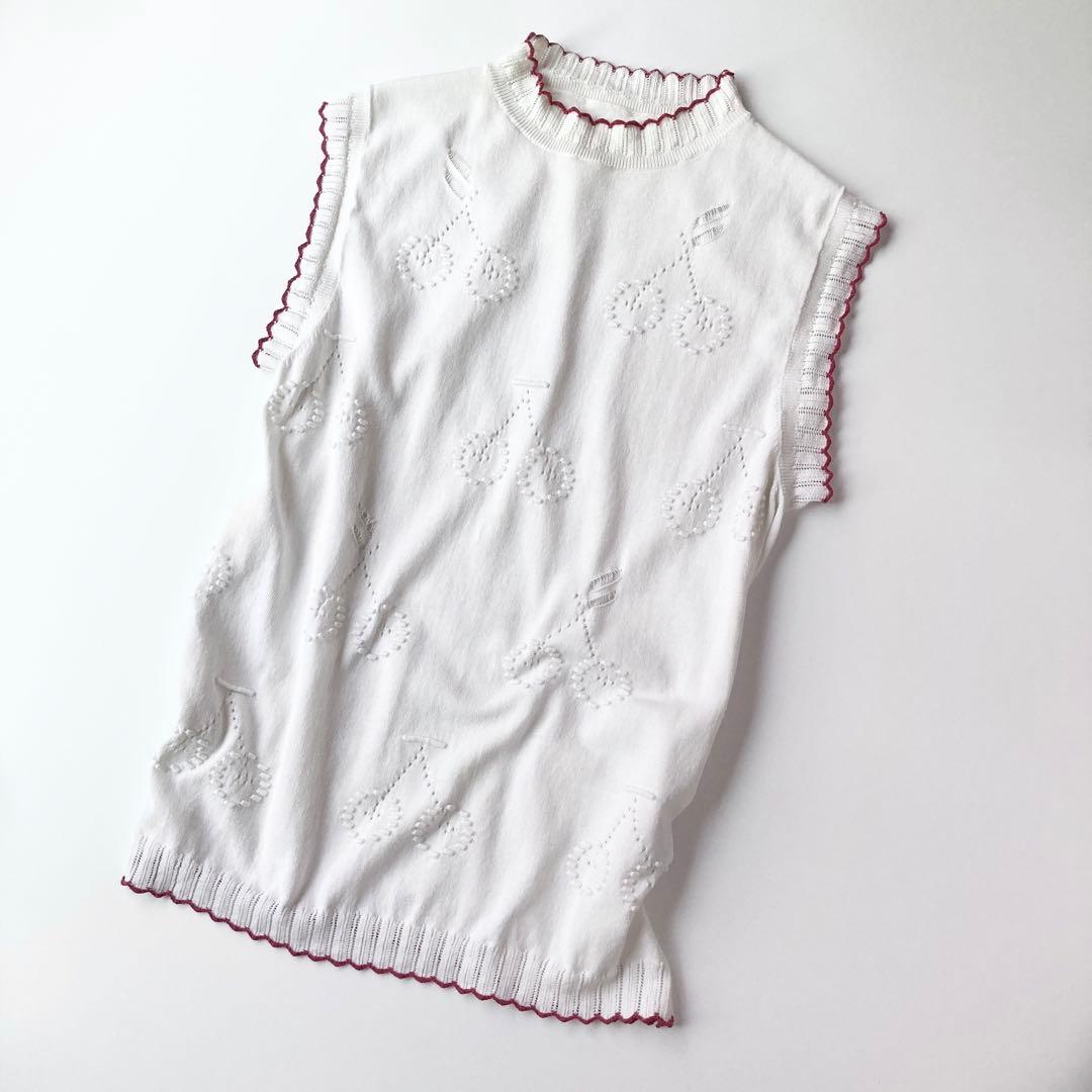 MUVEIL ミュベール サマーニット トップス mame ロンハーマン