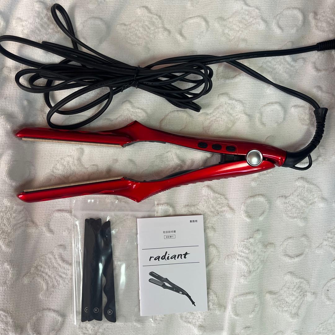 【美品】radiant ストレートアイロン 28mm