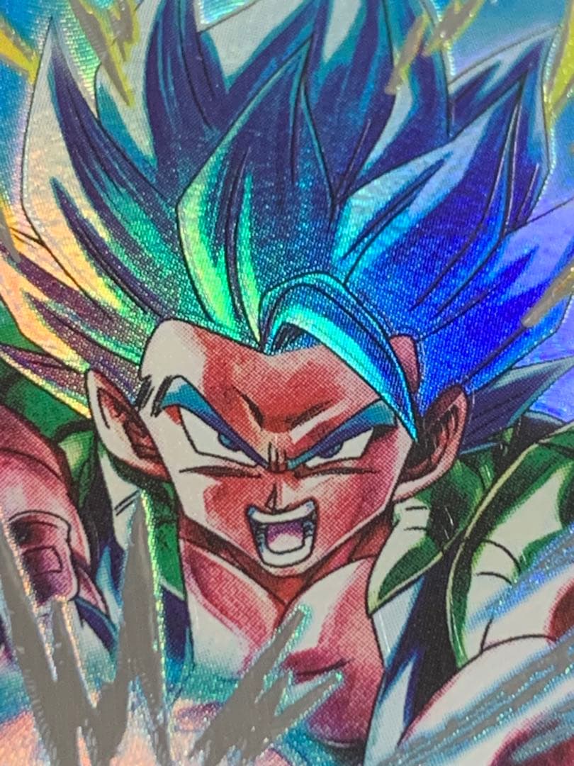 【エラー版】箔ズレ　超サイヤ人ゴッドSSゴジータ　secパラレル