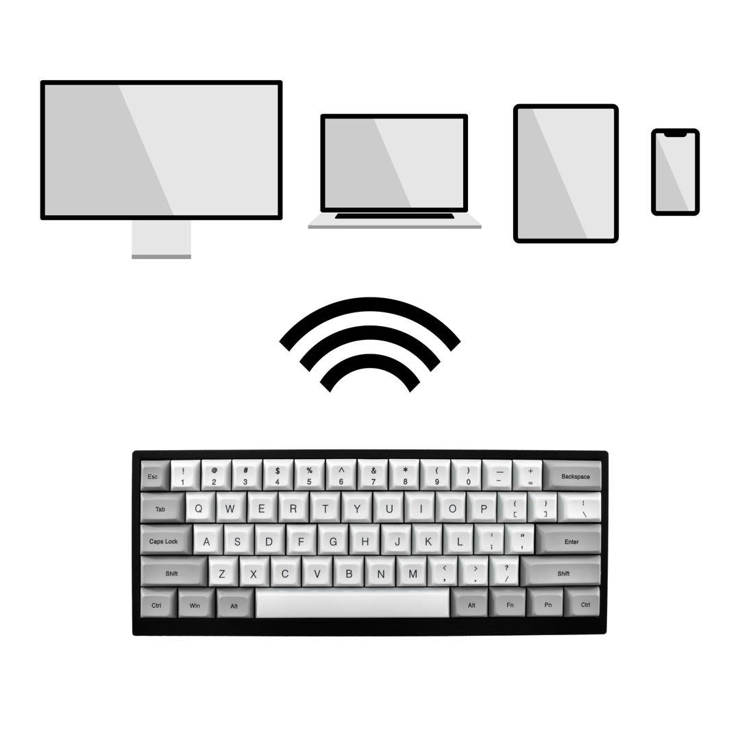 Tab60 ワイヤレスキーボード 60%レイアウト