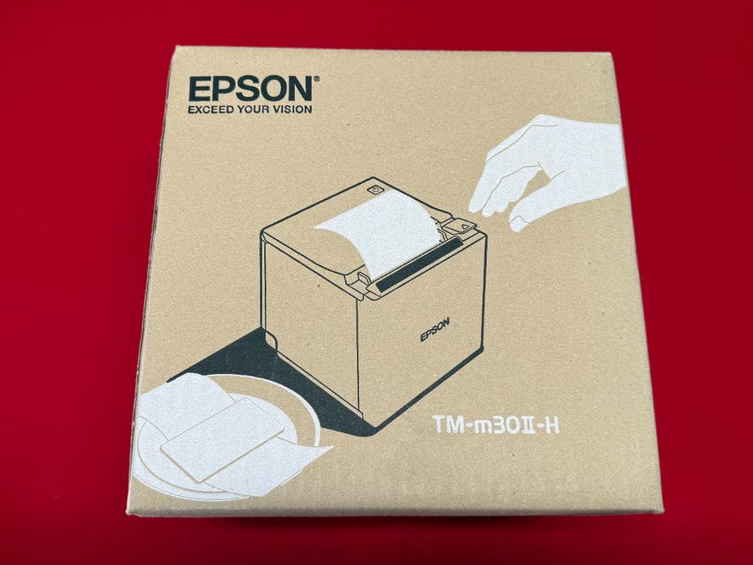 使用極少 EPSON TM-m30Ⅱ-H ブラック レシートプリンター ④
