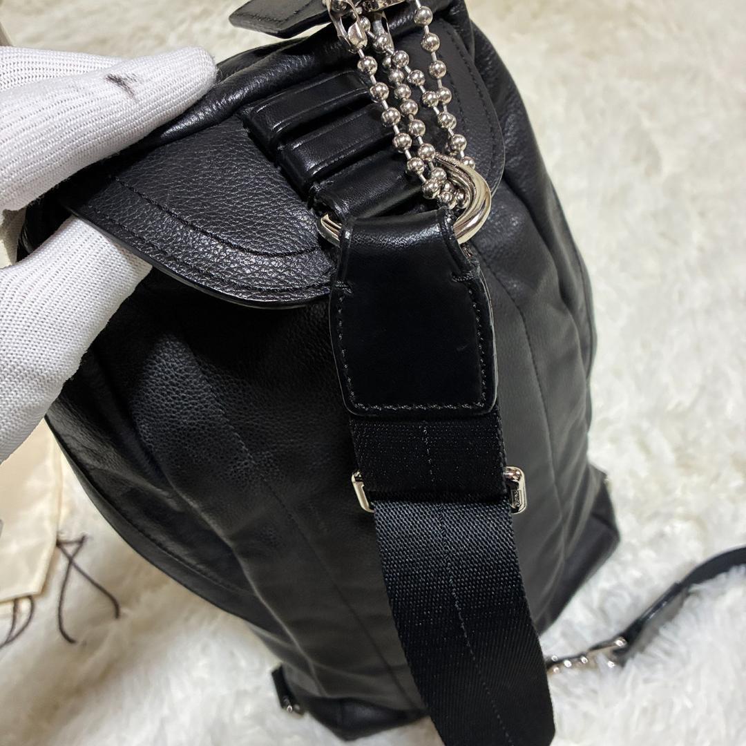 美品!COACH コーチ メンズ ボディバッグ トンプソン コンバーチブル