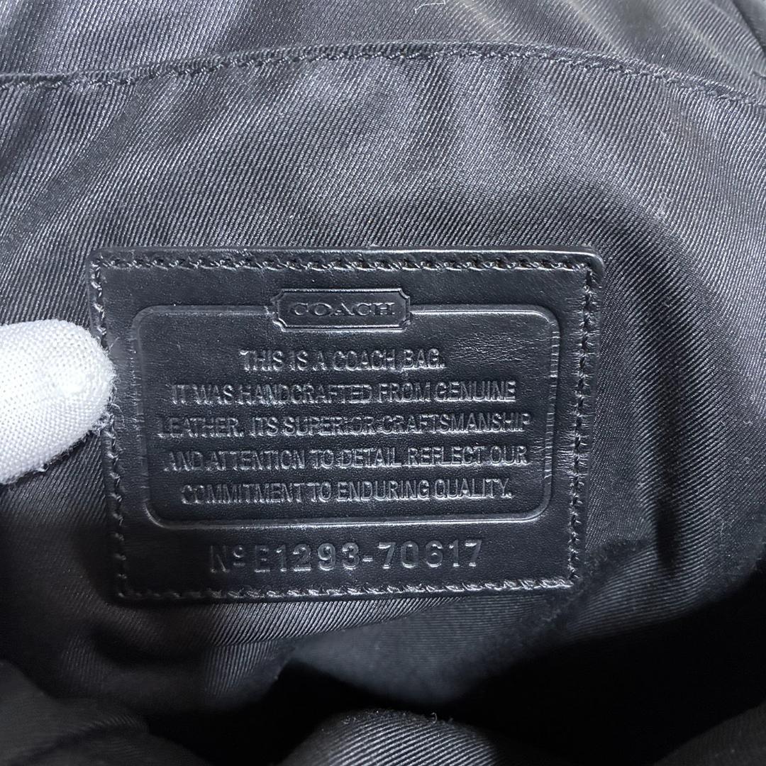 美品!COACH コーチ メンズ ボディバッグ トンプソン コンバーチブル