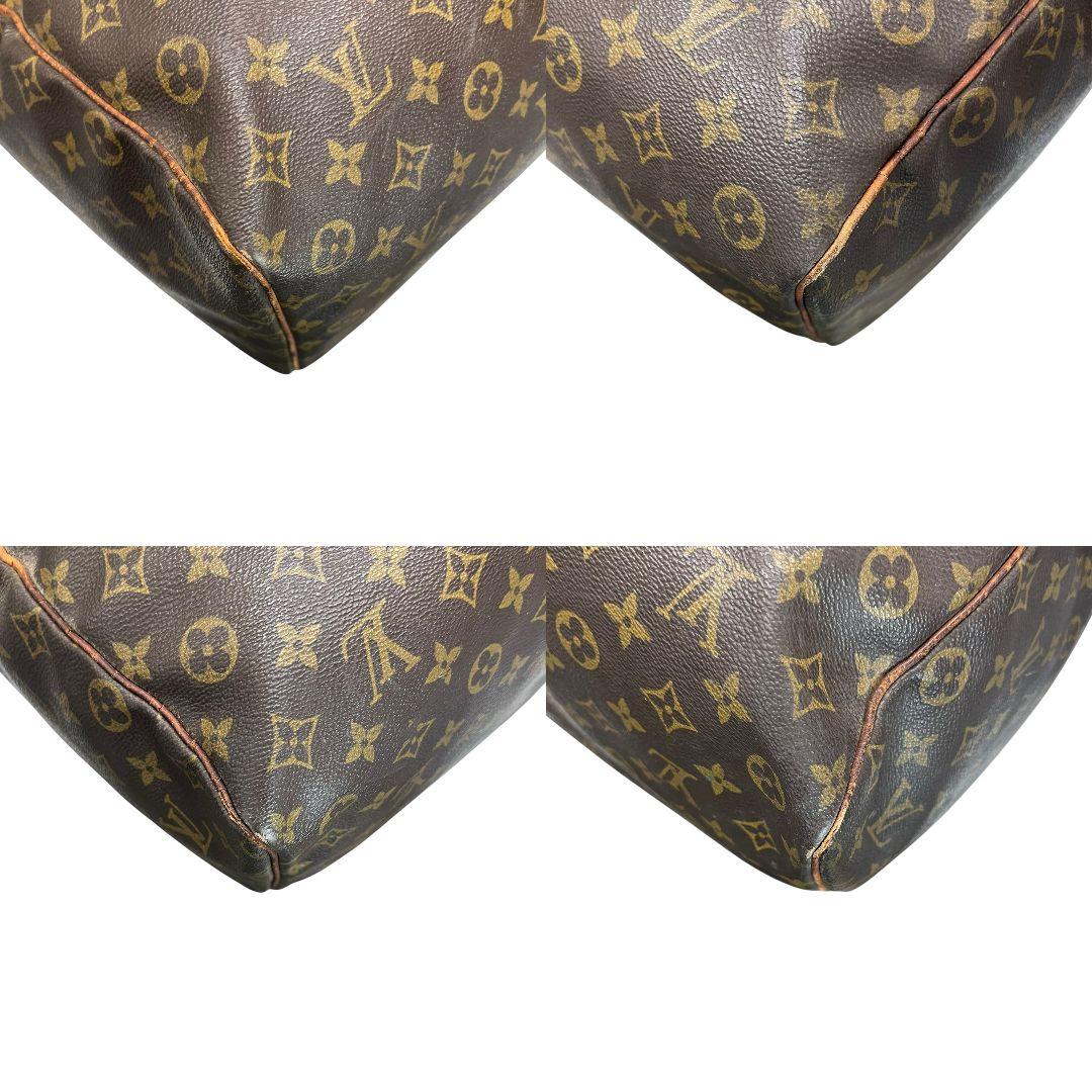 【鑑定済】ルイヴィトン　モノグラム　キーポル60 　ボストンバッグ　ブラウン　茶