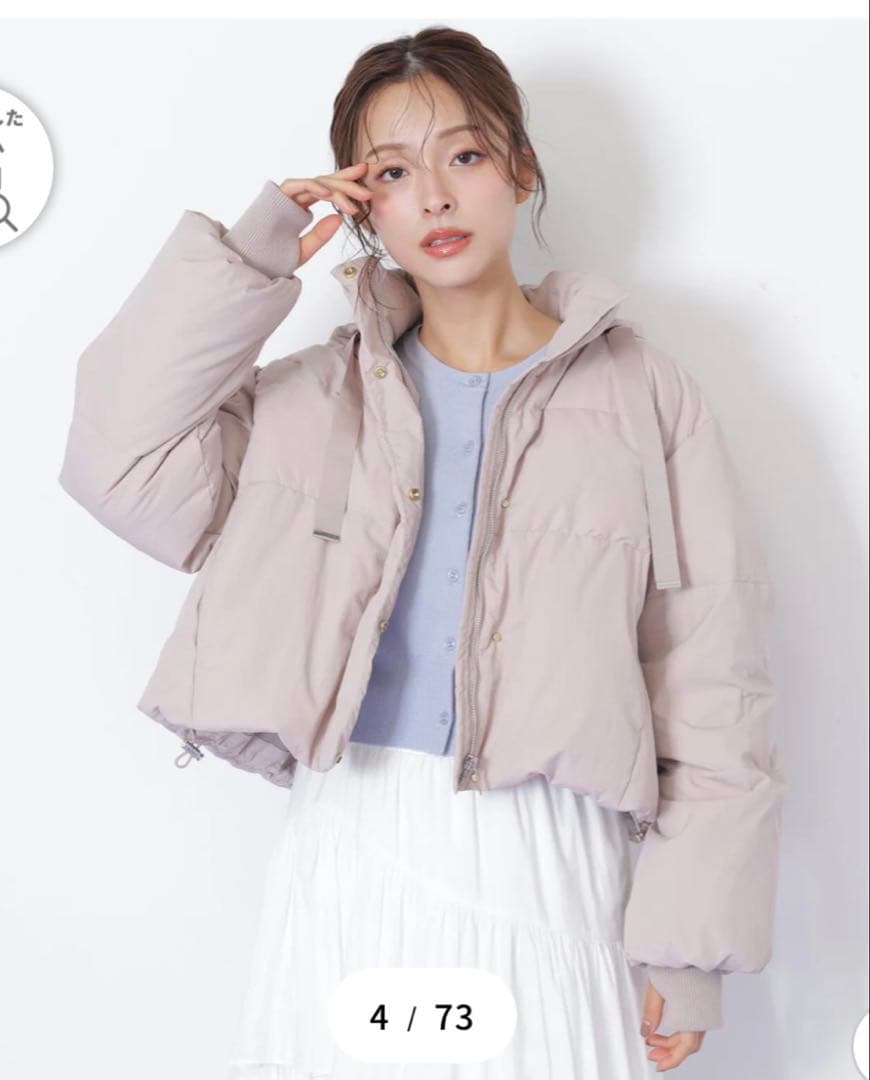 JILL by JILL STUART マルチウェイショートダウン　今期新品！