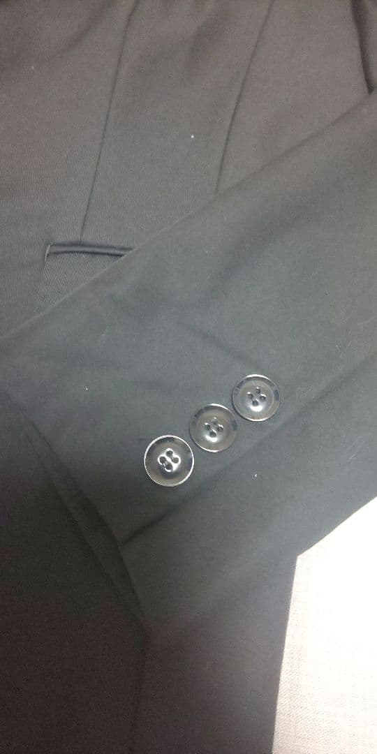 icB ブラックスーツ セットアップ パンツスーツ 大きい テラード リクルート