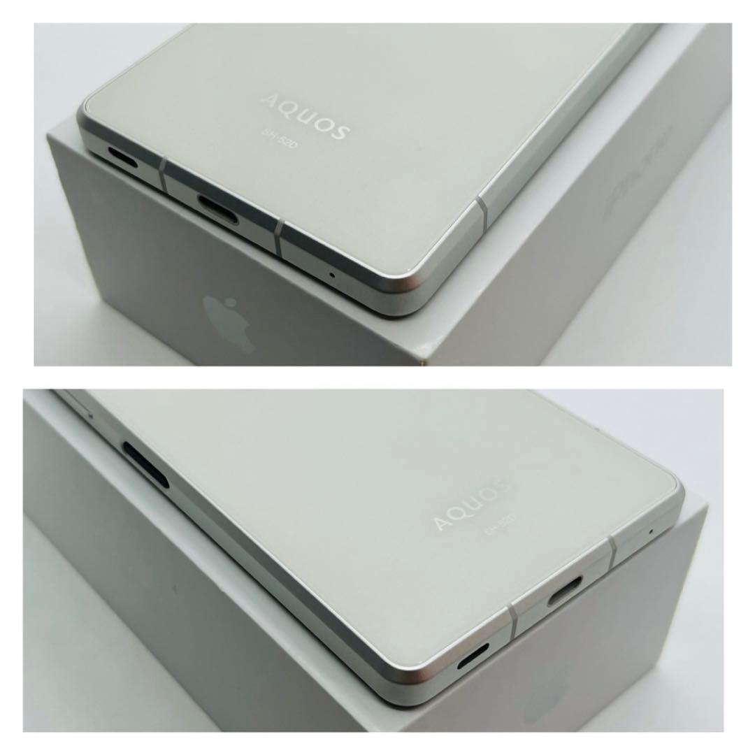 A AQUOS R8 SH-52D ホワイト　ドコモ　256GB 本体