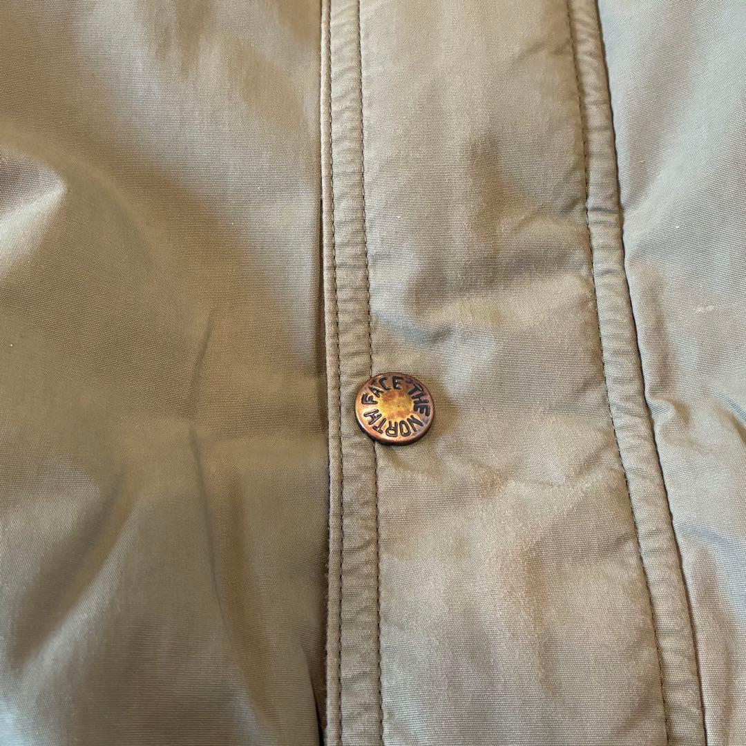THE NORTH FACE カーキ ジャケット　ナイロン　フリース　古着