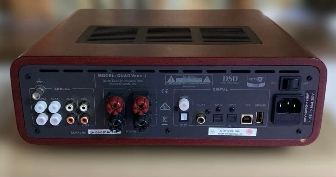 QUAD クオードベナ2　サペルマホガニー