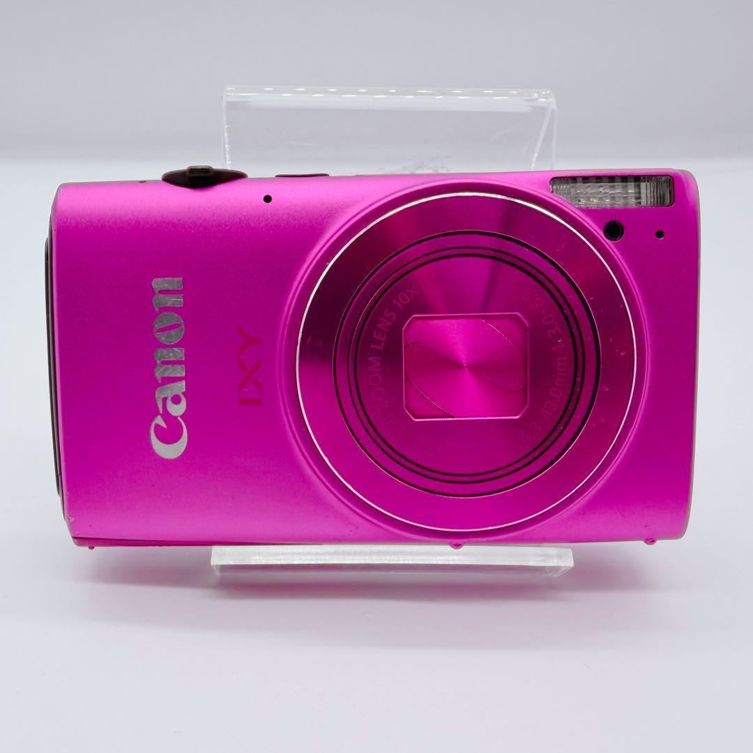 動作良好　Canon IXY 　610F ピンク　箱付　オールドカメラ　コンデジ