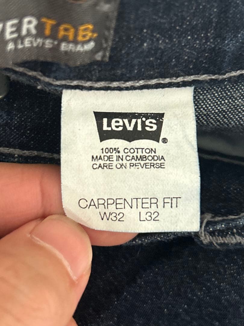 S*e様 Levi’s SilverTab 00s バギー ダークブルー 32×