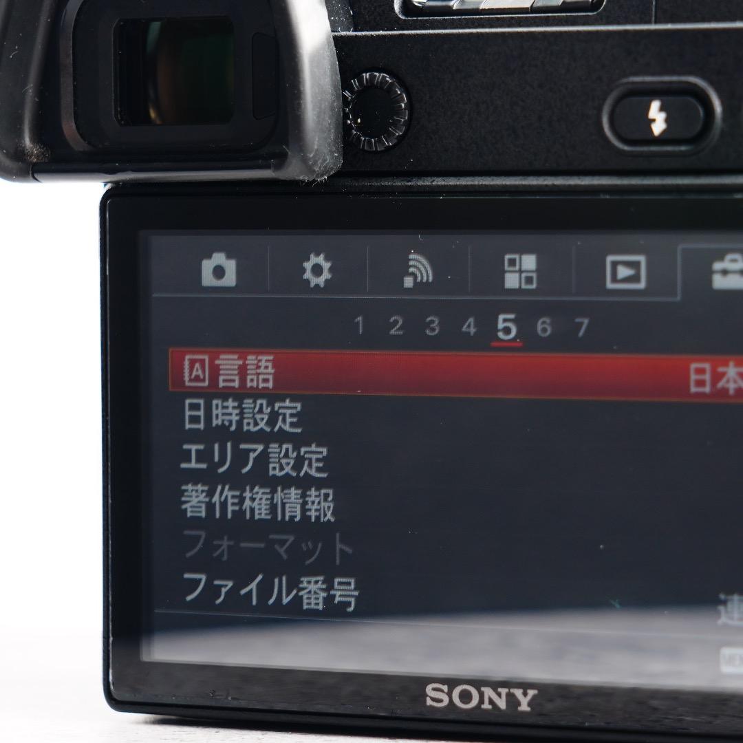 【制限解除済】美品 Sony 真・α6300 4K動画 高速AF レンズキット