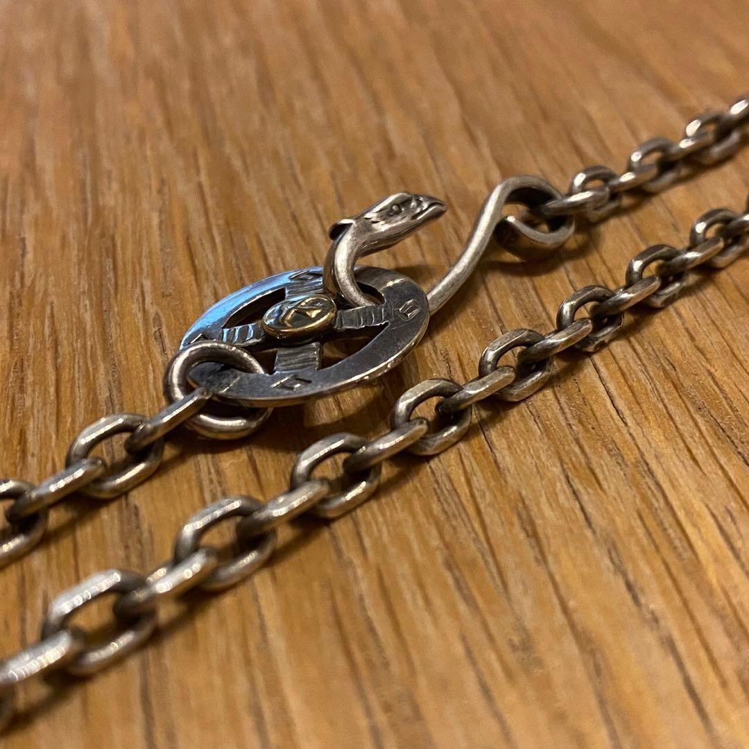 ベ*マ様 k18金金メタル付きメディスンホイール&SVイーグルフックセット　ゴロ