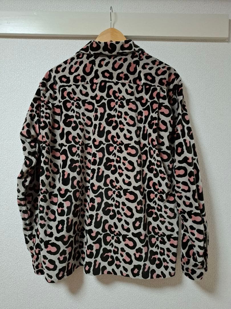 STYLE EYES スタイルアイズ　開襟　レオパード　シャツ　50s