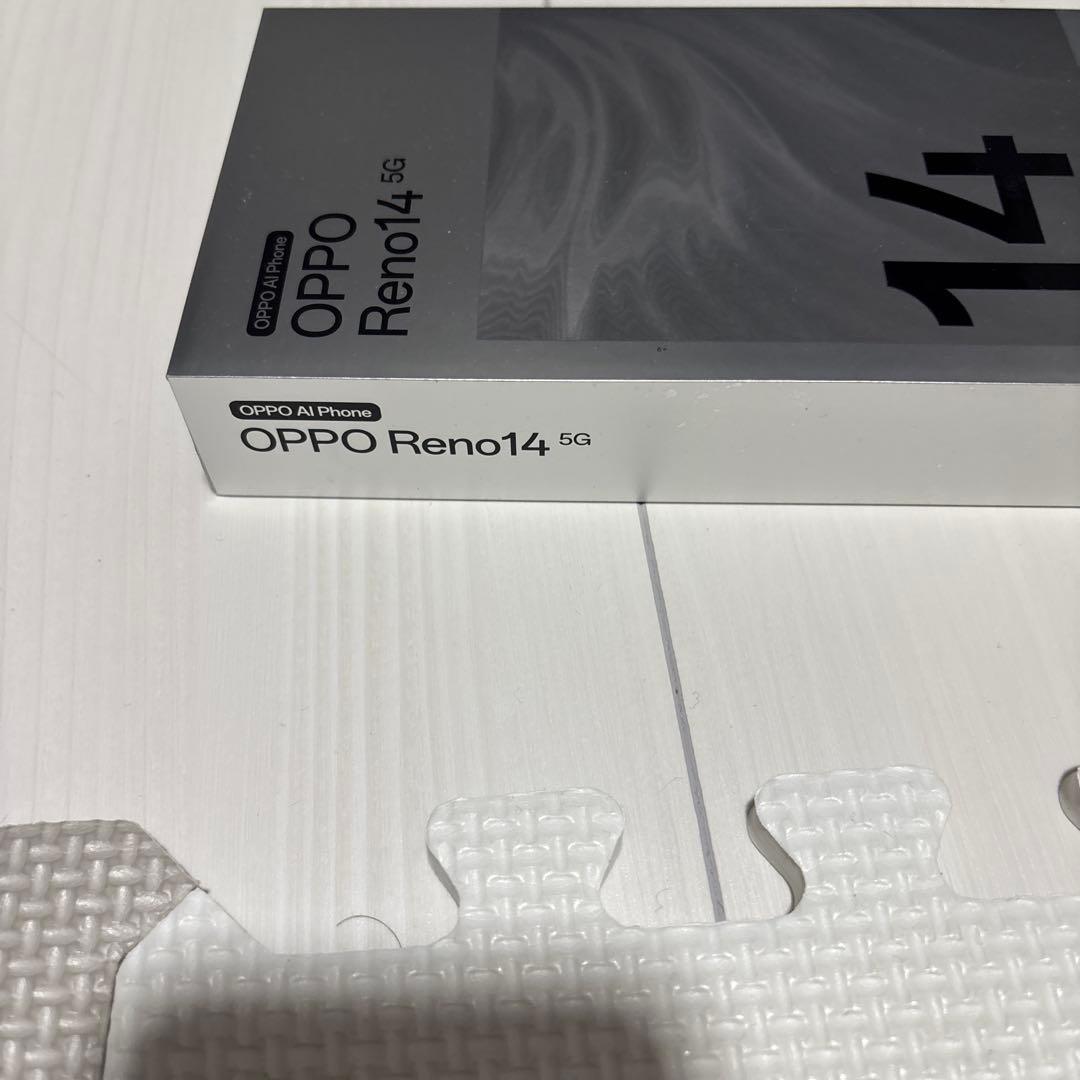 新品！OPPO Reno14 5G オパールホワイト