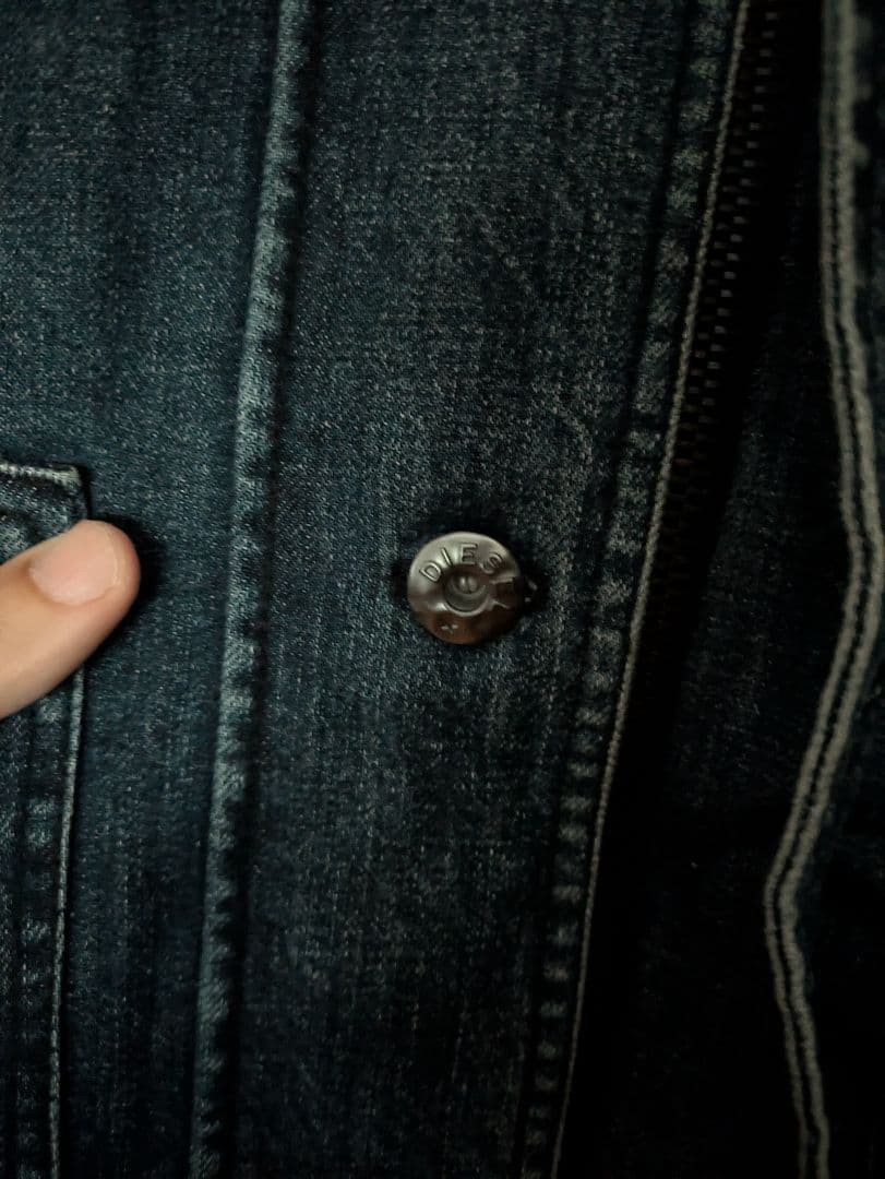 超希少！　DIESEL　ディーゼル　モッズコート　ミリタリーコート　デニム