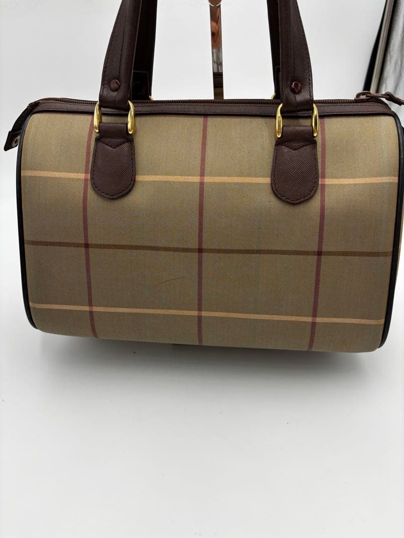 Burberrys バーバリーズ ミニボストンバッグ ヴィンテージ　玉虫色