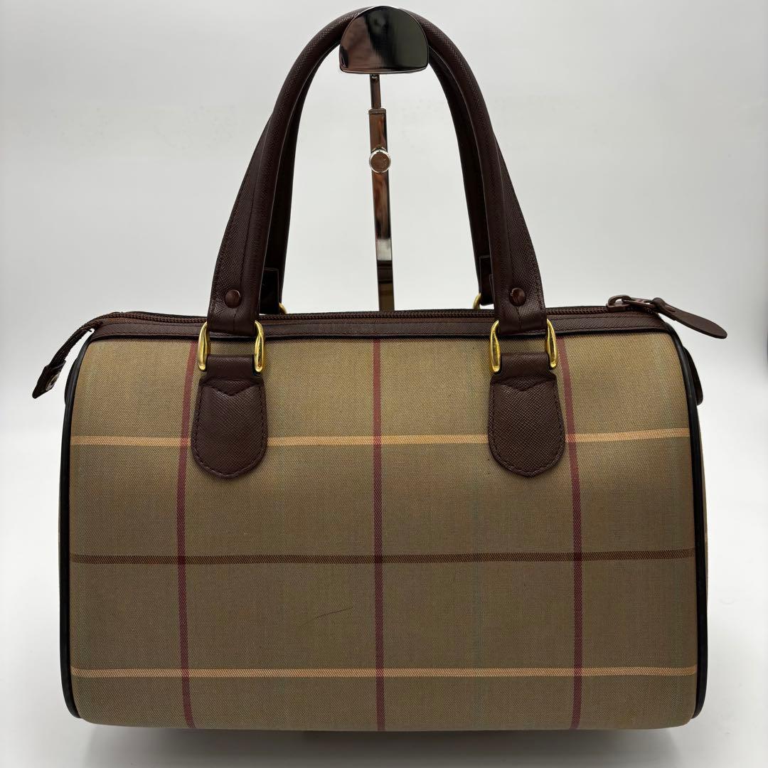 Burberrys バーバリーズ ミニボストンバッグ ヴィンテージ　玉虫色