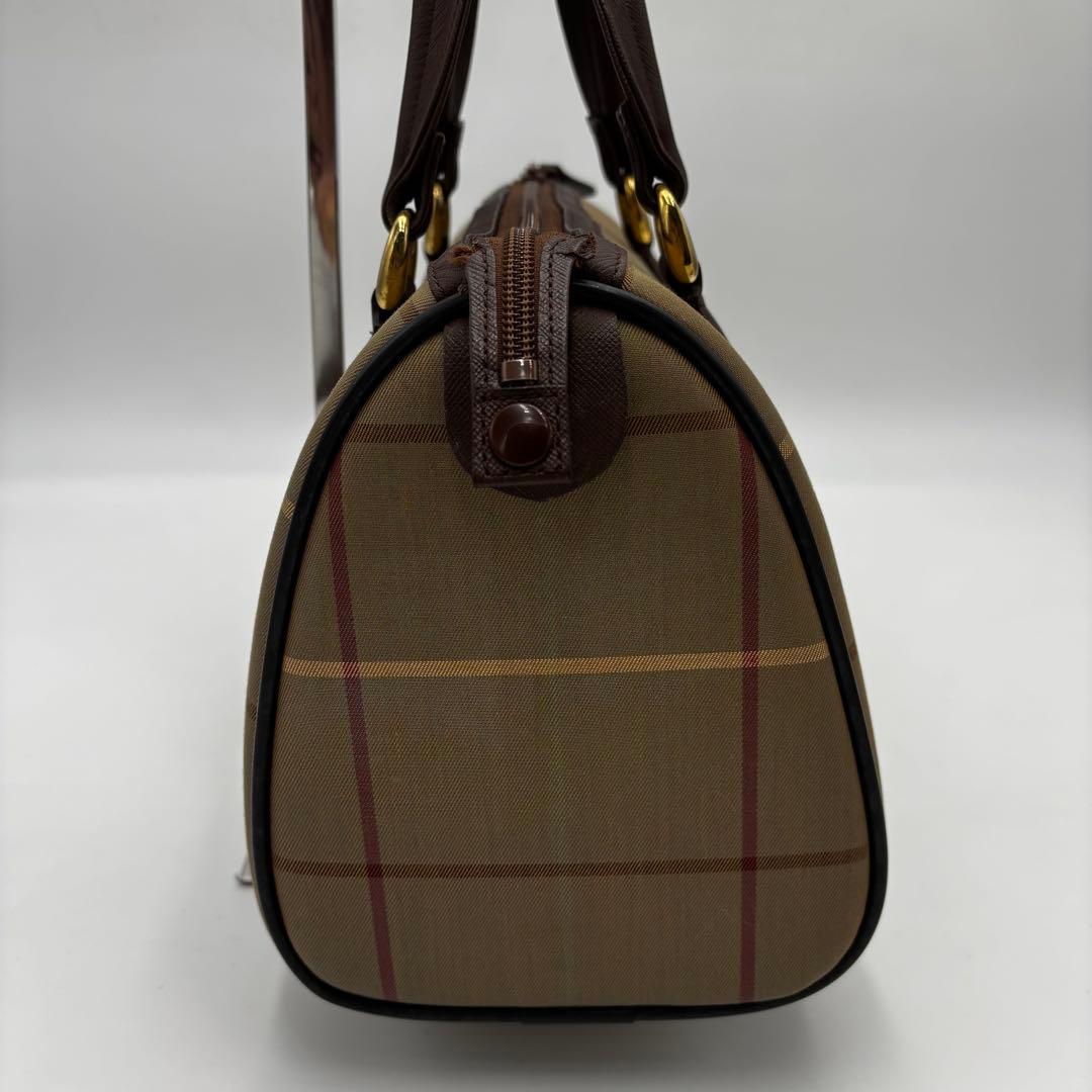 Burberrys バーバリーズ ミニボストンバッグ ヴィンテージ　玉虫色