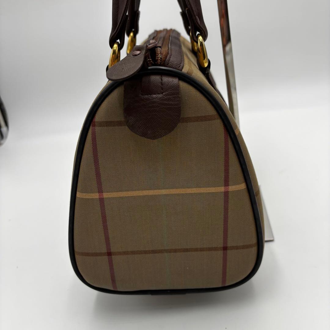 Burberrys バーバリーズ ミニボストンバッグ ヴィンテージ　玉虫色