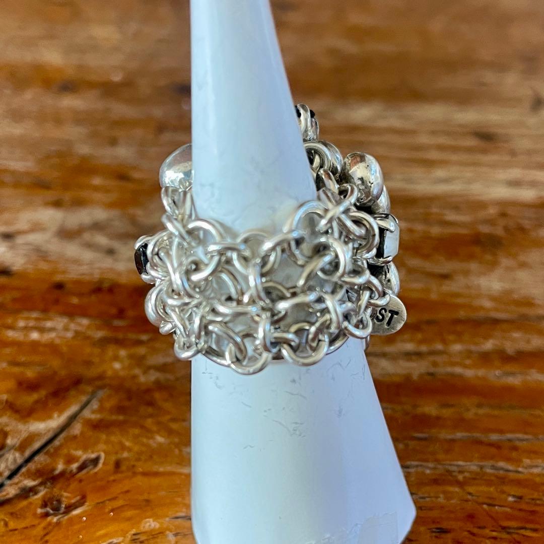 セルジュ・トラヴァル　Maille 編み目リング SERGE THORAVAL